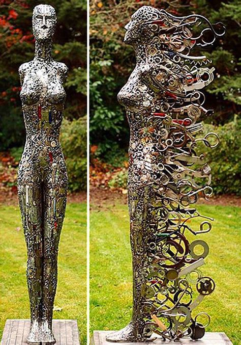 aluminum sheet metal art|artists who used aluminum.